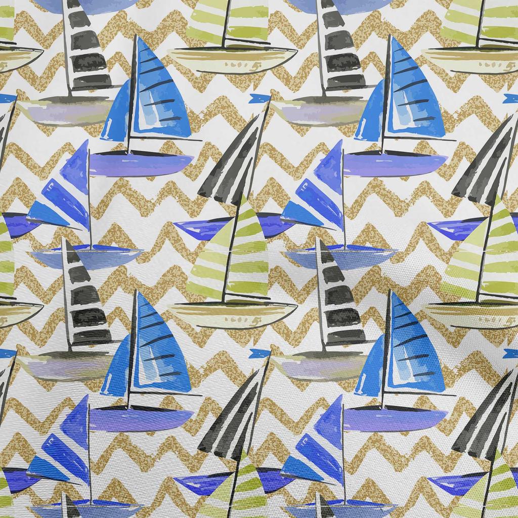 oneOone Cotton Flex Beige Fabric Beach Fabric For Sewing Printed Craft Fabric By The Yard 40 Inch