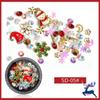 Alloy Metal Manicure Decor Nail Supplies Jewelry Nail Art Decoration Christmas Nail Rhinestone