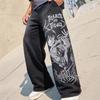 Attack On Titan Wide-Leg Terry Cotton Joggers
