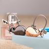 Keyring Creative Keychain Cute Mini Couple Lovers Bag Pendant