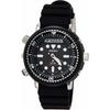 Seiko Watch SBEQ001 Men's Prospex Diver Scuba Hybrid Diver's Watch with Alarm and Chronograph, Solar Powered, Black Dial, Water Resistant for Air Divi