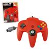 TTXTECH Wired Joystick Pad Controller for Nintendo 64 N64 Console - Red