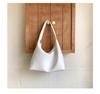 Korean-Style Soft Leather Milk Tea Dumpling Bag: Retro Shoulder & Versatile Handheld Design