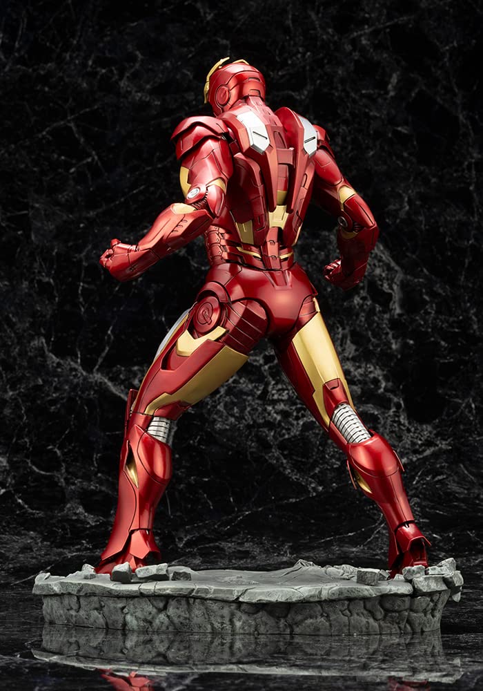 ARTFX Avengers Iron Man Mark 7 Scale PVC Painted Simple Assembly Figure MK313 -AVENGERS- 1/6