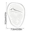Sandals Anti-Slip Adhesive Forefoot Shoe Pad Silicone Gel Insoles Half Size Shoe Pad Foot Protector