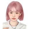 Short Small Looks Black Harajuku Korean Heat Resistant Wig, Bob, 5-piece Set, Straight, Short, Cute, Face, Young, Wig, Hair, Pink, Garland, Style,