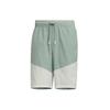 Neo Color Block Drawstring Sports Shorts Men Shorts Fluorescent-Green IP3881