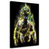 Canvas Print Anime 150 Million Power Warrior