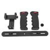 Smartphone Video Rig with Handle 14in Screw Cold Shoe Interface Phone Video Stabilizer Grip