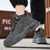 Men’s Black Deserts Shoes Casual Hiking Boots Grey Outdoor Sport Boots Plus Size High Top Sneakers