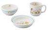 Snoopy Peanuts 3 Piece Tableware Set Tableware Gift Present Baby Shower Made In Japan Yamaka Shoten Children's SN1700-112