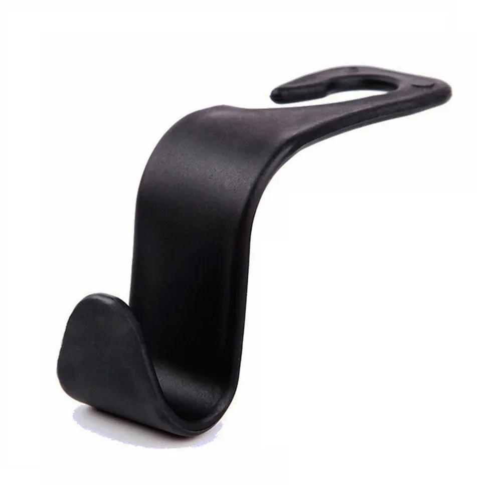 Car Hooks Tools Seat Judgets Leather Suede Auto Back Seat Headrest Hooks Storage Hanger Upgrade Automotive Interior Accessories