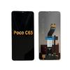 LCD Screen and Digitizer Full Assembly for Poco C65;Black; + Tools