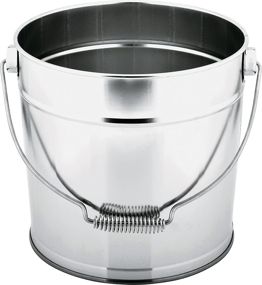 Minex Metal Stainless Steel Bucket with Handle 8L V-1306A