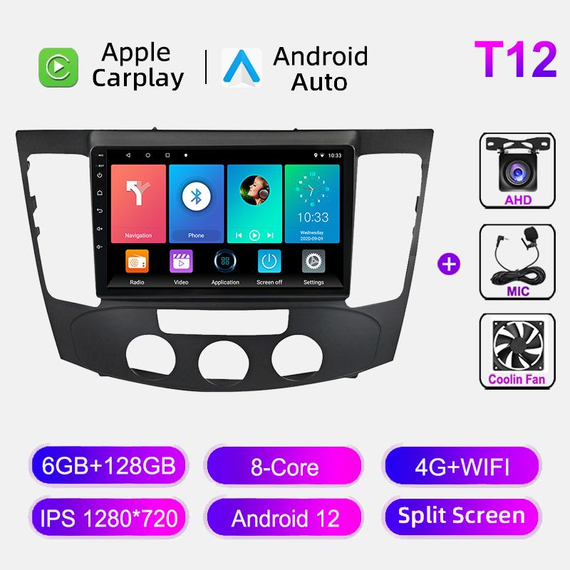 WIFI 4G Car Radio For Hyundai Sonata NF 2008-2010 Autoradio FM RDS Wireless Carplay Multimedia Video Player Head Unit IPS Stereo