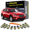 Kcimo 11Pcs LED Bulb Interior Dome Reading Light Kit For Mazda CX5 CX-5 2011 2012 2013 2014 - 2018 2019 2020 2021 2022 2023