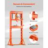 SucceBuy 20 Ton Hydraulic Shop Press Garage Floor Adjustable Shop Press with Plates & Relief Valve for Garage Professional Shop
