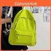Simple Colored Candy Student Lightweight Backpack For School And Use Daily