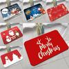 Christmas Decorations Christmas Mat Santa Claus Gnome Door Mat Gifts Outdoor Carpet Home