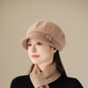 Autumn and Winter Cap Fleece Cycling Warm Cold Wool Hat In The Elderly Hat Female Winter