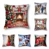 Christmas Decoration Cushion Cover - Upgrade Your Home Decor With Festive Spirit Living Room Decor 40x40 45x45 50x50 60x60