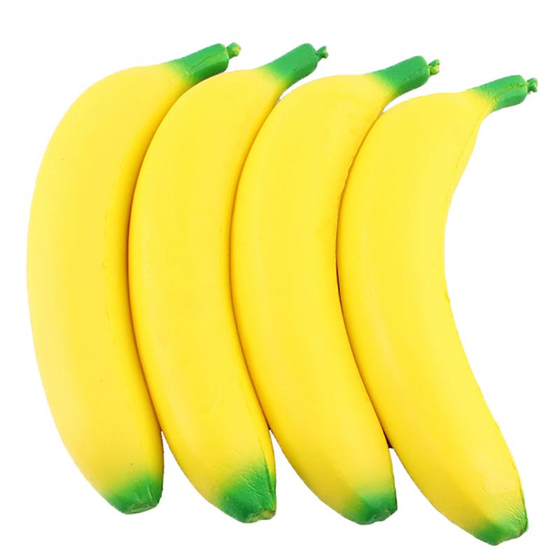 Anti-Stress Squishy Slow Rising Jumbo Squishy Banana Toys Kneading Fruit Squeeze Toys Fun Stress Relief Toys