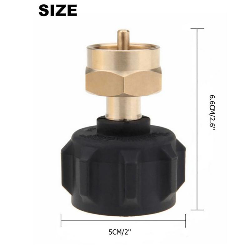 Tank Gas Propane Refill Adapter Qcc1 Regulator Valve Converter Adapter Bbq Tools