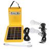Portable Solar Panels Charging Generator Power System Home Outdoor Lighting for LED Bulb Solar Generators with FM Radio