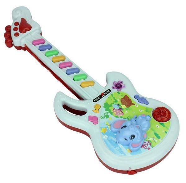 Musical Instruments Waqia Toy For Kids Baby Guitar Instruments Music Keyboard Toy