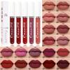 Matte Velvet Lip Gloss Liquid Lipstick Highly Pigmented Long Lasting Lip Gloss Red Natural Nude Waterproof Lip Makeup