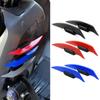 1Pair Universal Motorcycle Winglet Aerodynamic Spoiler Wing with Adhesive Motorcycle Decoration Sticker for Motorbike