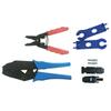 Solar Crimping Tools for Solar Panel PV Cable Include 1 Pair Solar Connector, Stripper, Spanner,