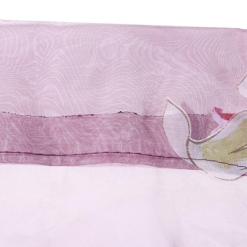 1PC Peony Curtain Line Hanging 100*200cm Door Window Room Divider Curtain Valance Amazing