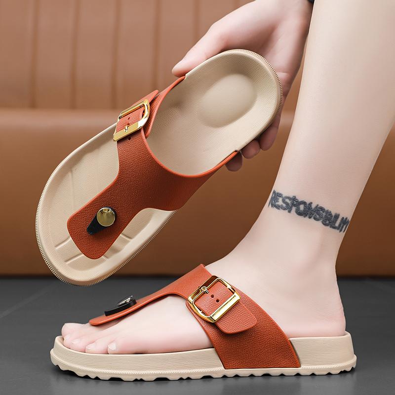 Men's Flip-flops Summer Outdoor Fashion Trend Slippers Seaside Comfortable Non-slip Slippers