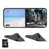 [Japanese Company 2025 Model] Electronic Side Mirror & Dash Cam / 128G SD Card