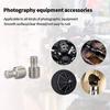 M6 1/4 Or 3/8 Male To Male Screw Mount Adapter For Camera Tripod Camera