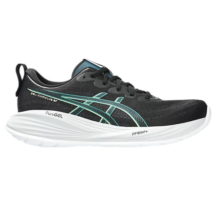 Asics Gel-Cumulus 27 Fashion Comfortable Trendy Minimalist Cushioning Low-Top Running Shoes Men Sneaker Black 1011B960-004
