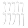 Hearing Amplifier Sound Tube Connector Set Silicone Ear Tip Domes Accessory for BTE Hearing Amplifie