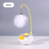 Teasing Cat Toys Self-high Not Fall Down Pet Ball Removable Stick Feather Scratching Ball Mint Pet Supplies Cat Toys Interactive