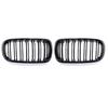 F15 F16 Pair Car Double Slats Front Kidney Racing Grille Replacement For BMW F15 F16 X5 X6 2014 2015 2016 2017 Racing Grills
