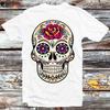 Sugar Skull Calavera Art Mandala T Shirt B883