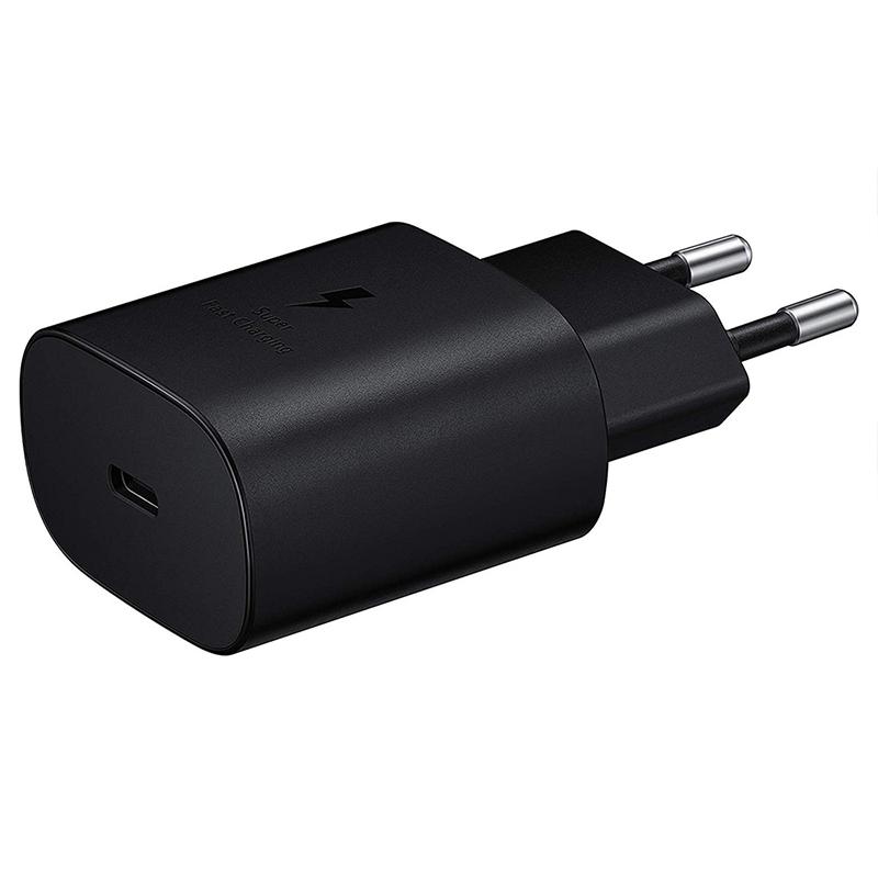 Charger 25W EU/US Power Adapter For Samsung Galaxy S22 S23 S21 S20 A72 A53 A33 A52 A32 F52 Type C Cable Super Fast For Samsung Galaxy S10 S9 S8