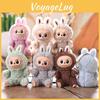 Face Pvc Cute Doll Pendant Plush Toy With Short Plush For Children
