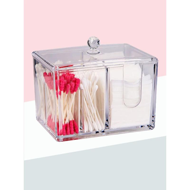 Makeup Organizer Transparent Lipstick Storage Box Nail Polish Lip Gloss Holder Display Stand Rack Cosmetic Jewelry Case