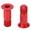 2 Pcs Bicycle Screw Aluminum Alloy Rear Derailleur Sprocket Fixing Screw Bicycle Modification Accessories