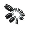 Useful Electrical Fittings Pipe Mounting Fix Wiring Hose Clamp Rubber Lined P Clips Cable Fasteners