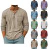 Men  Retro  Loose  Leisure  Long Sleeves  Upper Garment