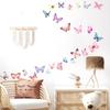Beautiful Colorful Butterfly Self-adhesive Wall On The Living Room Children's Room Background Wall Decoration Stickers