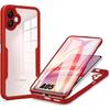 Protective Case - BOOLING - for Samsung Galaxy A05 - Red - Semi-rigid - Full Protection