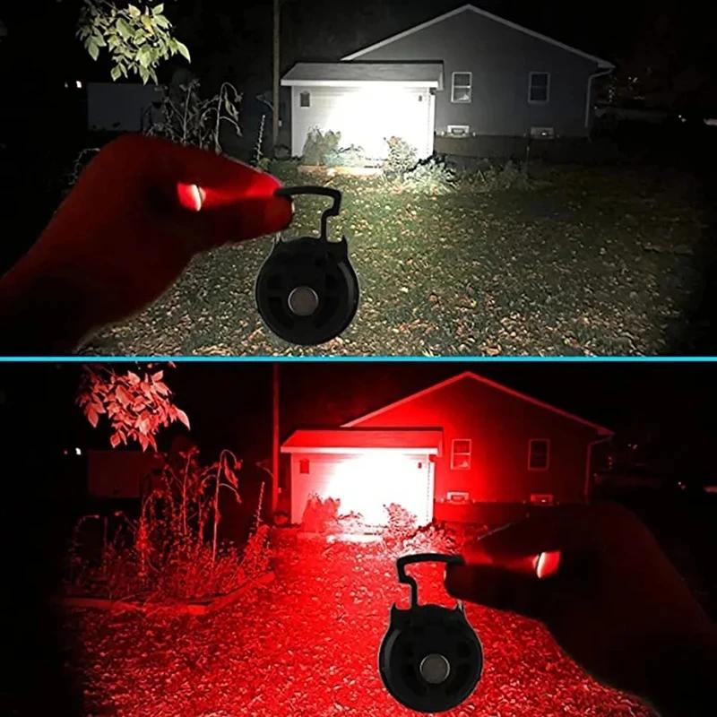 Multifunctional Portable COB Mini Keychain Light Type-c Charging Work Light Maintenance Light Emergency Outdoor Camping Light